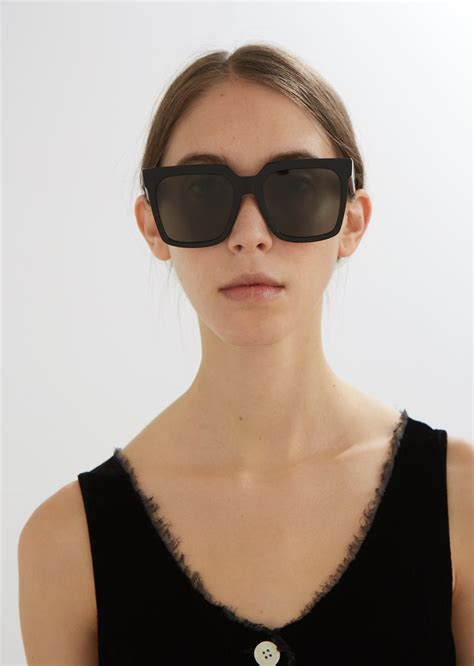 celine 55mm oversized square sunglasses|celine oversized square sunglasses.